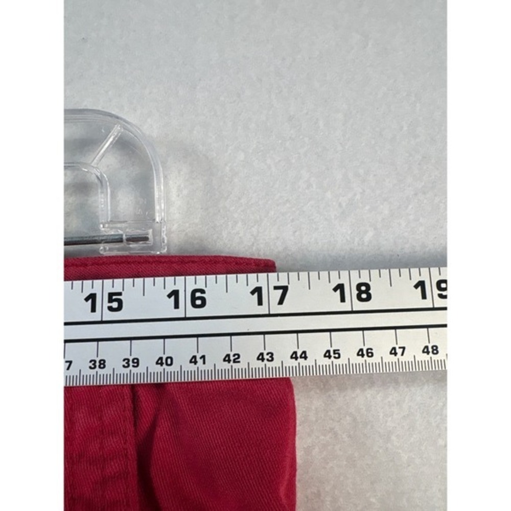 Royal Premium Men's Red Cargo Shorts 34‎ Cotton Blend Casual #1691 - Picture 2 of 7